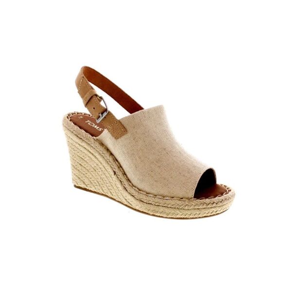TOMS Monica Wedge Heel Sandals - Picture 1 of 5